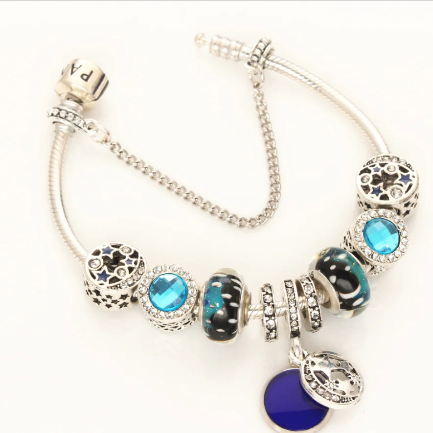 Dreamcatcher Bracelet - Pandora Style Starry Design